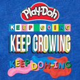 thumbnail image 2 of CafePress - Play Doh Keep Going Keep Growing - Cute Infant Baby Football Bodysuit, 2 of 3