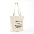 thumbnail image 7 of CafePress - 70 Year Old Designs Tote Bag - Unisex Canvas Tote Bag, Beige, 1-Piece, 7 of 7