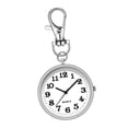 thumbnail image 1 of Nurse Watch Keychain Pocket Watch Relacione Regalo con el regalo de enfermería de la hebilla de la llave para el examen Actividades al aire libre Plata, 1 of 10