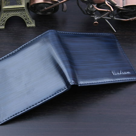 Men Bifold Business Leather Wallet ID Credit Card Holder Purse Pockets