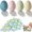 Mix-b, variant on 64.3 CM Speckled Easter Eggs for Vase Filler, Pastel Plastic Eggs with Small Holes for Spring Home Decor, Farmhouse Table Centerpiece Realistic Faux Egg for DIY Crafts Tiered Tray