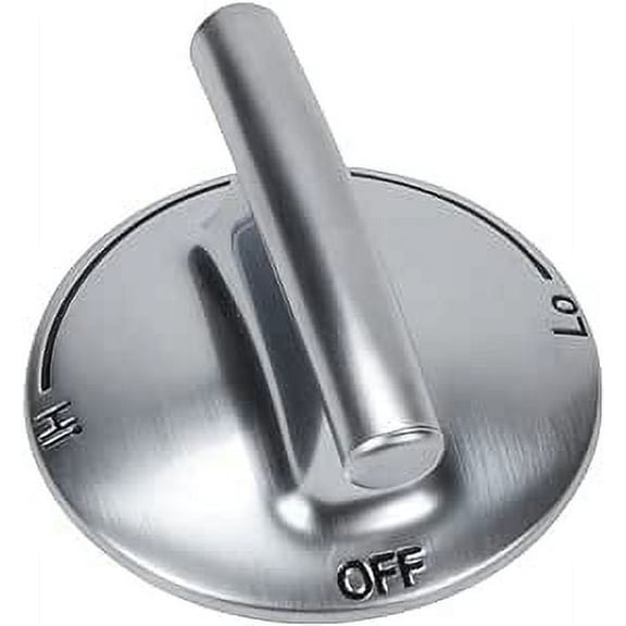 Whirlpool WP7733P410-60 Genuine OEM Range Surface Burner Control Knob Replacement Part - Replaces 74007733, 7733P410-60