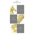 thumbnail image 6 of Wealth Horse Statue Feng Shui Home Decorations for Living Room Horse Figurines Collectibles Figurine Decors Gift, 6 of 9