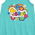 thumbnail image 2 of Peanuts - Peace Floral & Colorful Woodstock - Toddler & Youth Girls A-line Dress, 2 of 5