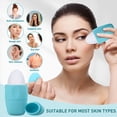 thumbnail image 6 of Ice Roller for Face, Ice Globes Cube for Facials Massager, Silicone Ice Mold Reusable Skin Care for Face & Eye Puffiness Relief Brightening Skin, Cyan, 6 of 8