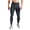 Black, variant on Men’s Compression Pants Athletic Running Leggings Tights Quick Dry Base Layer for Basketball Sports