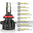 thumbnail image 2 of For Kia Soul 2012 H7 H11/H8/H9 LED Headlight Hi/Lo Beam Bulbs Combo Kit 6000K Set of 4, 2 of 16