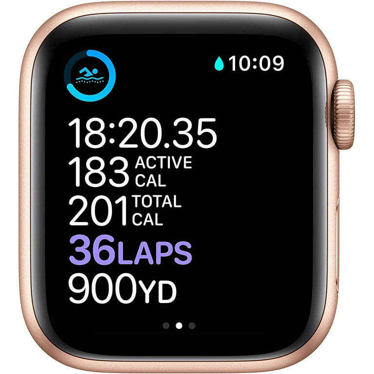 Restored Apple Watch Series 6 (GPS, 40mm) - Gold Aluminum