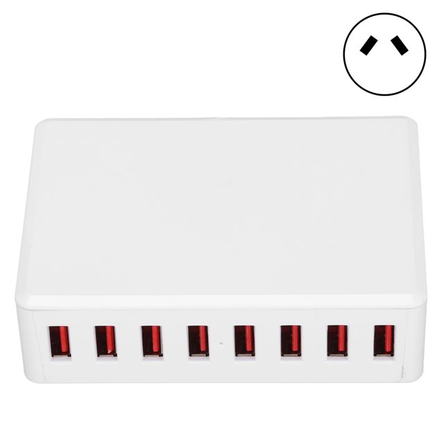 Portable USB Desktop Smart Charging Station, Long Service Life Easy To Use Multi USB Device Power Adapter For Traveling For Office For Outdoor EU Plug 100-240V,US Plug 100-240V,UK