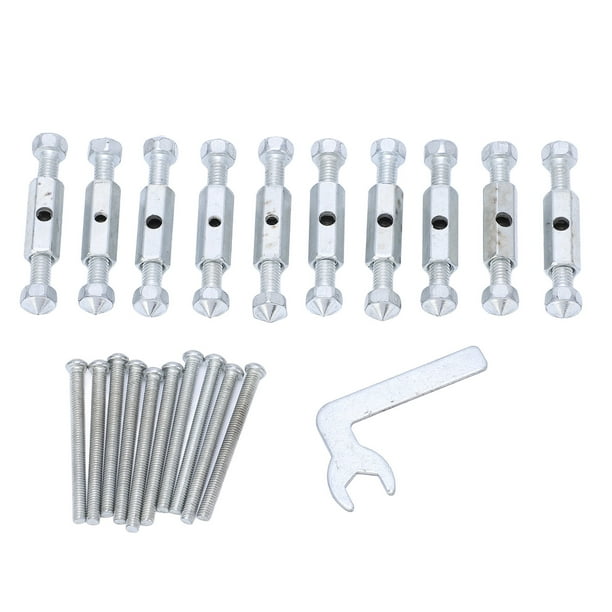 Dispositivo de reparación de casete, herramienta de tornillo para caja eléctrica de pared 118 para tipo interruptor de luz, unión de enchufe, varilla de soporte de metal