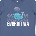 thumbnail image 4 of Inktastic Everett Washington Whale Watching Boys or Girls Baby T-Shirt, 4 of 5