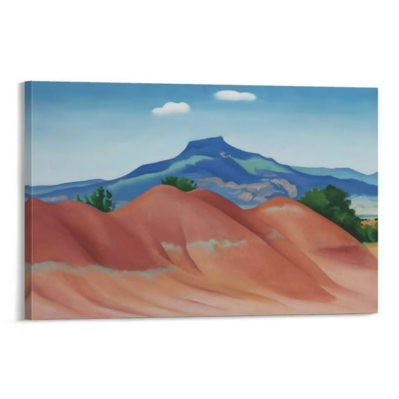 Semi Abstract Georgia Okeeffe Poster Artist Painting Canvas Wall Art Prints Poster Gifts Photo Picture Painting Posters Room Decor Home Decorative 12x18inch(30x45cm)