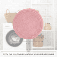 thumbnail image 4 of S&T INC. Makeup Remover Wipes for Skin Care, Reusable Makeup Wipes with Laundry Bag, Travel Essentials, Assorted Colors, 4 Inch Diameter, 7 Pack, 4 of 7
