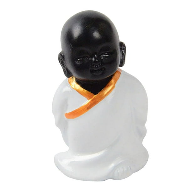 Lovely Buddist Escritorio Coche Adornos Lucky Gifts B si Gloria Escultura de la resina Buda