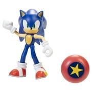 Sonic The Hedgehog 4 inch Articulated Figure With Star Spring Accessory Toy