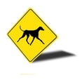 thumbnail image 4 of Azawakh Dog Diamond Aluminum Metal Decor Sign - 12" x 12", 4 of 4