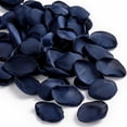 thumbnail image 3 of 200PCS Silk Rose Petals: Faux Silk Rose Petals Artificial Flower Petals for Wedding, Aisle, Flower Girl Baskets, Table Centerpiece, Party, Romantic Night Decoration (Navy Blue+Dusty Pink), 3 of 10