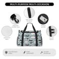 thumbnail image 4 of Easygdp Swan Princess On Lake Bolsa de Gimnasio, Bolsa de Viaje Duffel, Bolsa de Fin de Semana con Compartimentos, Bolsa de Mano para Noche, 4 of 7
