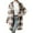 Beige #804, variant on Bovemsi Trench Coats Women'S Autumn Or Winter Button Down Lapel Plush Plaid Coat Loose Long Fall Winter Clothes L