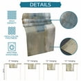 thumbnail image 5 of Table Runner Dresser Scarf 13 x 120 Inch Blue Yellow Abstract Mottled Modern Art Texture Table Runners Non-Slip Heat Kitchen Dining Table Decor for Indoor Outdoor Home Party Decoration, 5 of 7