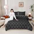 thumbnail image 4 of Feelyou Boho Dragonfly Twin Comforter Sets, Rustic Western Damask Bedding Set, 2-Piece, 4 of 8