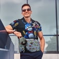thumbnail image 3 of Lsque Five Nights At Freddy'S Pattern Golf Shirts for Men Dry Fit Print Moisture Wicking Performance Short Sleeve Polo Shirt-3X-Large, 3 of 7