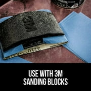 3M Blue Technology Sandpaper , 3 2/3 in x 9 in, 600 Grit, 8-Pack