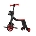 thumbnail image 1 of Triciclo infantil de juguete deportivo, equipo resistente, fácil de usar, bicicleta de equilibrio multiusos 3 Rojo, 1 of 8