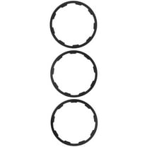 3 Pcs Bicycle Cassette Spacer for Bike Flywheel Washer Black