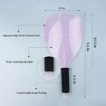 thumbnail image 3 of Nvzi Salon Face Shield Haircut Cover Cosmetic Hair Face Shield for Cutting Coloring Protector Supplies – Professional Salon Hairdresser Styling Mask Tools (Purple), 3 of 4