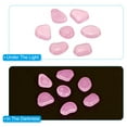 thumbnail image 4 of Uxcell 100Pack Glow Rocks 8-11mm Glow Pebbles Decoration in the Dark Luminous Stones Decor DIY Decorative Purple, 4 of 7