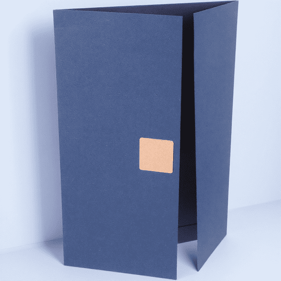 LULULION Blue Paper Certificate Holder for Protection of Awards and Important Documents, Lightweight and