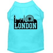 Pet Dog Cat Shirt Screen Printed, "London Skyline"