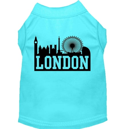 Pet Dog Cat Shirt Screen Printed, "London Skyline"