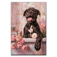 thumbnail image 3 of Funny Bathroom Wall Art CuteCane Corso Dog Canvas Print Dog Bathtub Picture Humor Animal Artwork Painting for Restroom Bathroom, Gifts For Women, Christmas Gifts, 3 of 6
