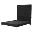thumbnail image 4 of Box Base Cama Slim Queen Size+Cabecera Oporto Negro+Almohada Royal Twin+Sabanas Royal, 4 of 8