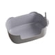 thumbnail image 4 of Cajas de arena abiertas Bandeja de arena para gatos con pala, Caja de arena para inodoro para gatos, gris, 4 of 9