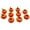 B, variant on UNLLLL 10 Pcs Artificial Mini Pumpkin Decors, Artificial Fall Pumpkins, Foam Fake Pumpkin, Thanksgiving Centerpiece Table Decorations, for Crafts DIY Wreath Fall Home Party