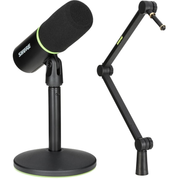 Micrófono Shure MV6 USB para Gaming con Soporte Boom