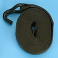 thumbnail image 1 of OULII 1 Set of Ratchet Straps for Securing Loads on Trucks Green Soft Polyester, 1 of 4