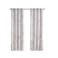 thumbnail image 3 of Home Essence Apartment Vanessa Grommet Top Printed Marble Metallic Total Blackout Curtain, 84" Panel, Blush/Gold, 3 of 8