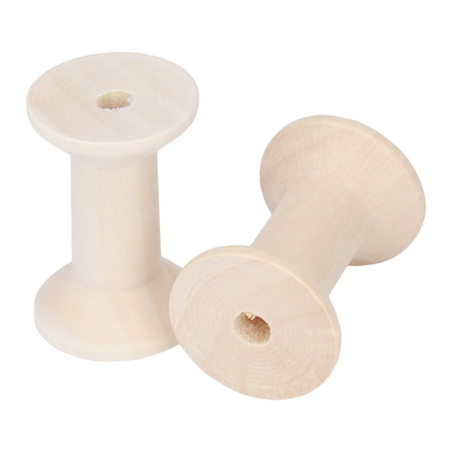 Carretes de madera respetuosos con el medio ambiente prácticos prácticos para hacer bricolaje carretes vacíos para el hogar para manualidades para interiores ANGGREK Otros