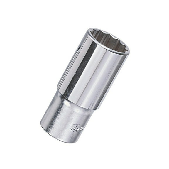Genius Tools 3/8" Dr. 13mm Deep Hand Socket (12-Point) - 336313