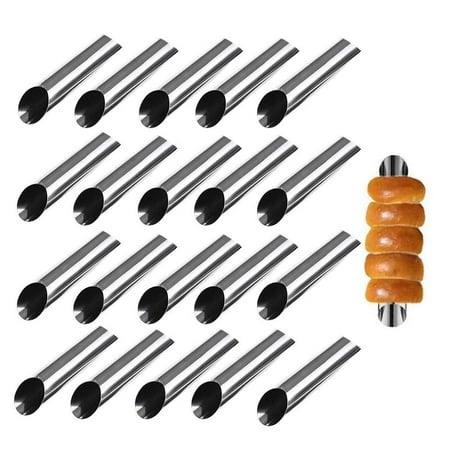 

Pastry Pizza Roller Smooth Non Stick Stainless Steel Rolling Pin