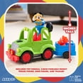 thumbnail image 5 of Disney Junior Mickey Mouse Funhouse Dino Rover 6-piece Play Figures and Vehicle Playset, Kids Toys for Ages 3 up, 5 of 7