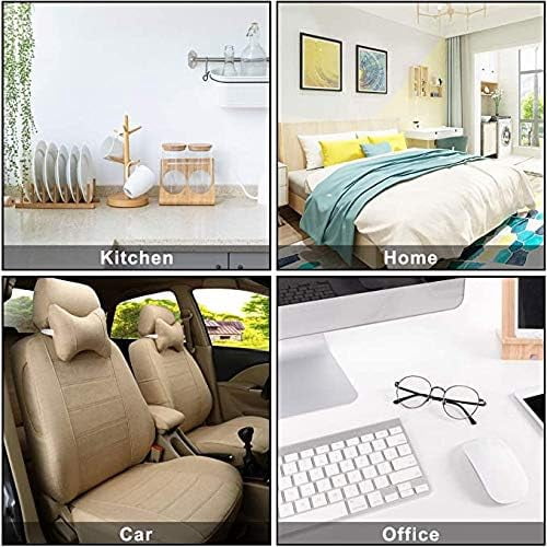 Car Vacuum Cleaner Portable Handheld Vacuum Cleaner with Cleaner HEPA Filter, Wet and Dry Double Use, Handheld Vacuum Cordless for Animal Hair,Black (White)