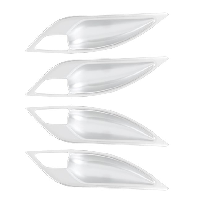 Interior Door Handle Decor,4Pcs/Set Inner Door Handle Interior Handle Panel Cover Car Interior Trim Exceptional Craftsmanship