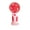 Red, variant on Wdhugt Red Handheld Portable Fan Rechargeable Small Desk Fan With Base Low Noise For Student Dormitory Outdoor Travel Red
