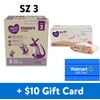 [$10 Savings] Parents Choice Diapers Mega-Box with Parent's Choice Baby Wipes, Shea Butter, 800ct and Free $10 Gift Card