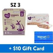 [$10 Savings] Parents Choice Diapers Mega-Box with Parent's Choice Baby Wipes, Shea Butter, 800ct and Free $10 Gift Card